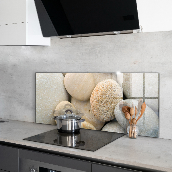 Backsplash cozinha Textura de tinta a óleo