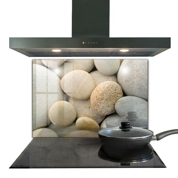 Backsplash cozinha Textura de tinta a óleo