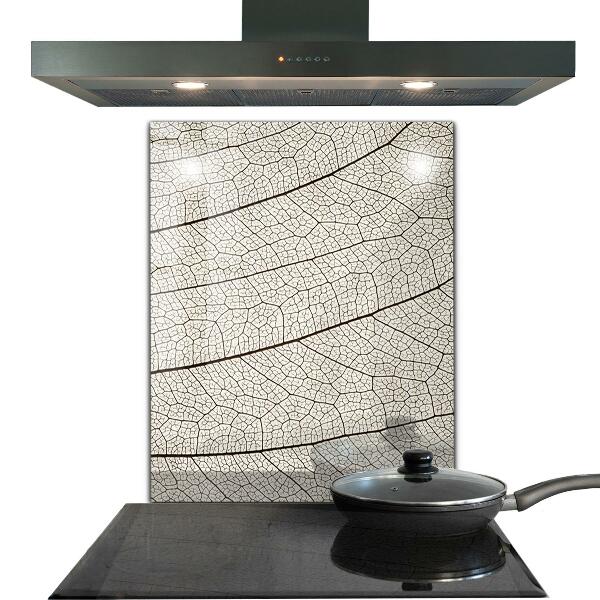 Backsplash cozinha Folha com gotas de orvalho da manhã