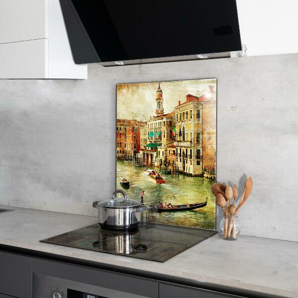 Backsplash cozinha Pintura vintage de Veneza, Itália
