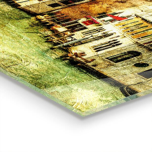 Backsplash cozinha Pintura vintage de Veneza, Itália