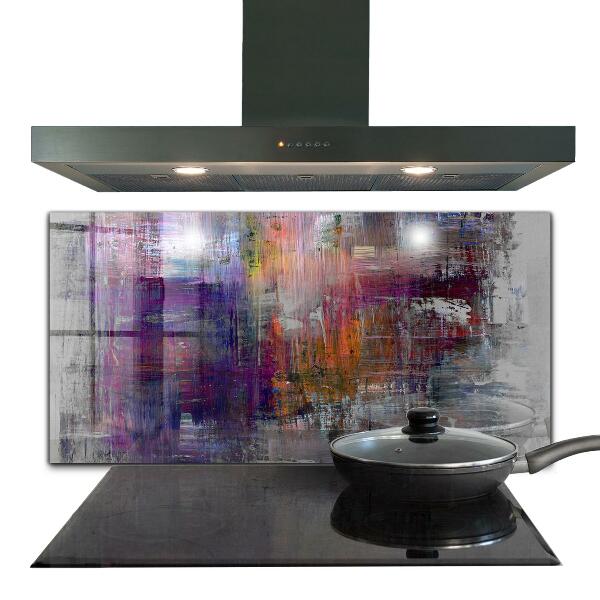 Painel de vidro para a cozinha Pictura Abstracta