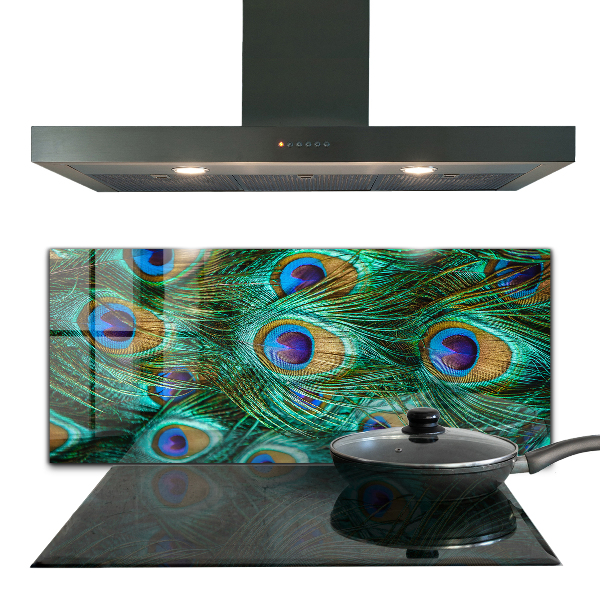 Painel cozinha Textura de madeira