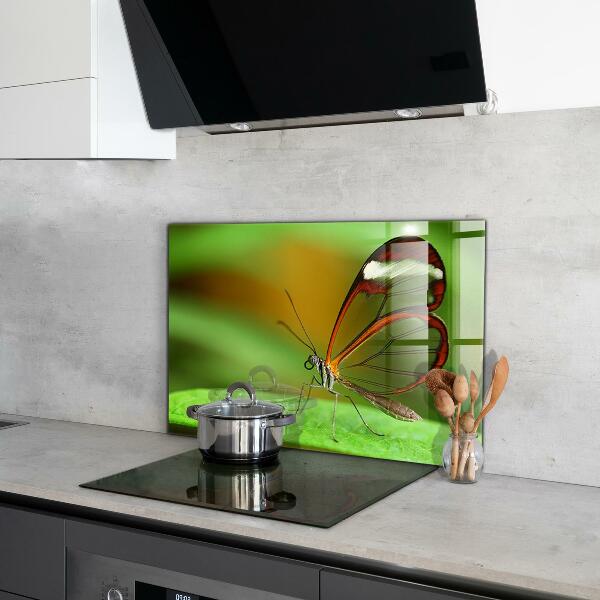 Backsplash cozinha Borboleta em uma folha