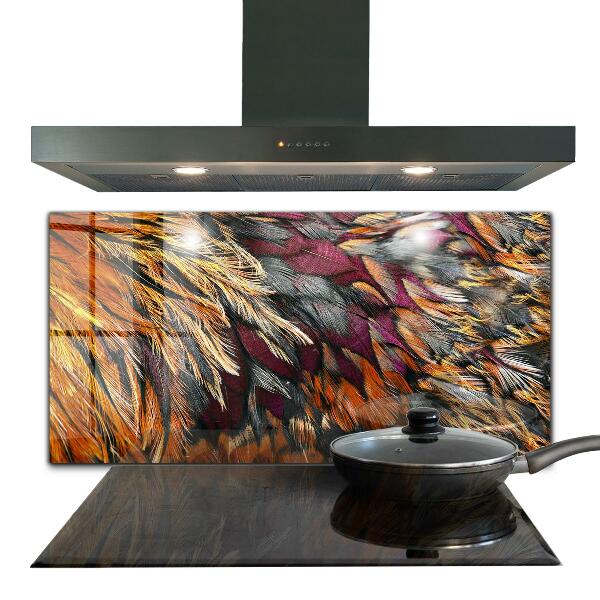 Backsplash cozinha Textura de metal vintage
