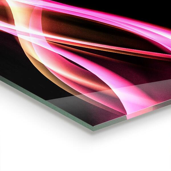 Painel cozinha Vibração Abstrata Moderna