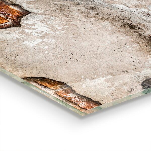 Painel cozinha Tijolo de pedra natural