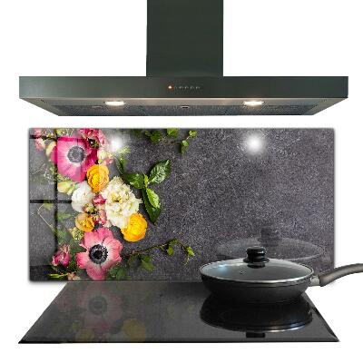 Painel para cozinha Detalhes delicados das folhas