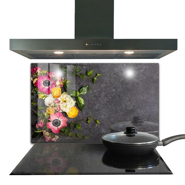 Painel para cozinha Detalhes delicados das folhas