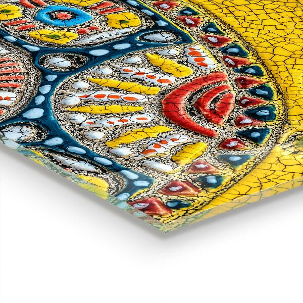 Painel cozinha Mosaico de cerâmica de tartaruga