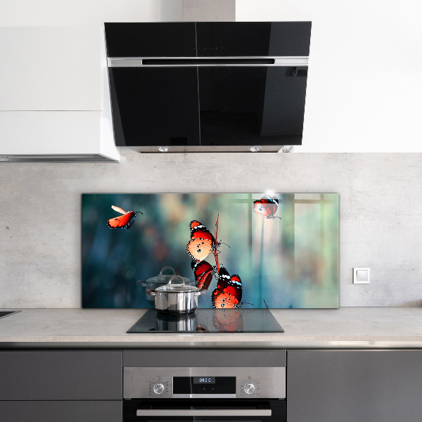 Painel para cozinha Borboleta Delicada ao Vento