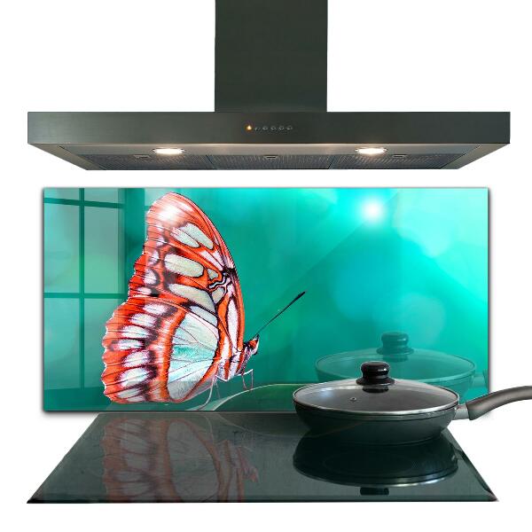 Backsplash cozinha Linda borboleta na natureza