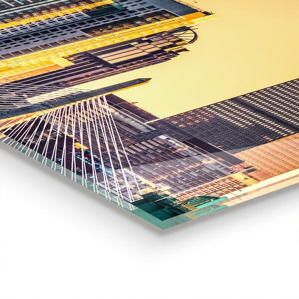 Painel para cozinha Panorama de Manhattan, Nova York