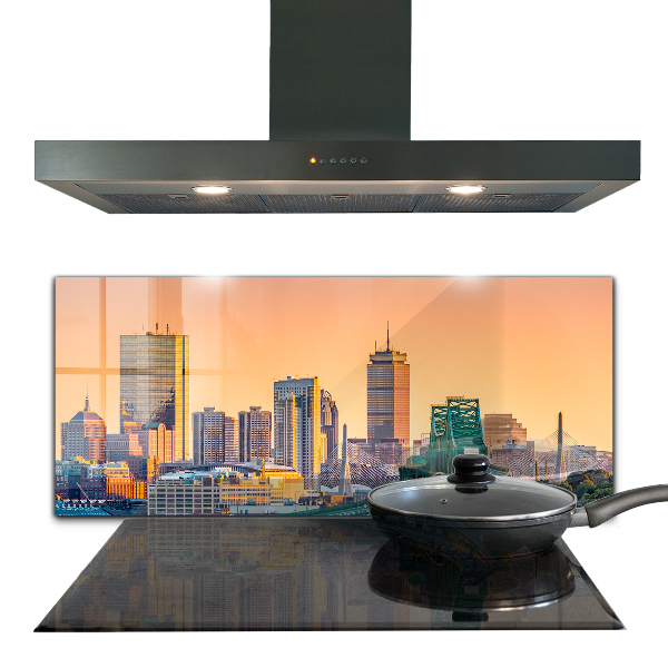 Painel para cozinha Panorama de Manhattan, Nova York