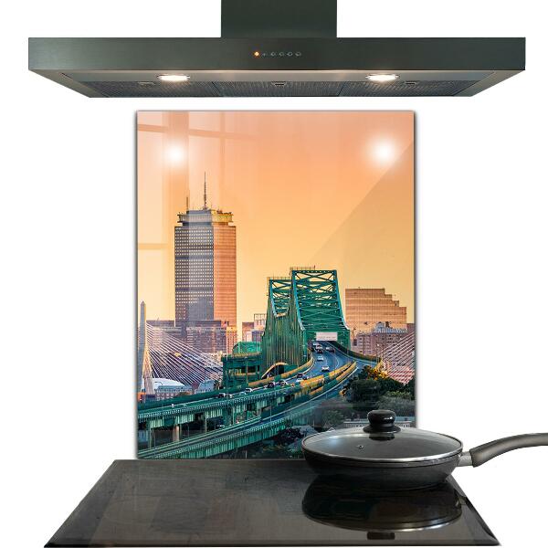 Painel para cozinha Panorama de Manhattan, Nova York