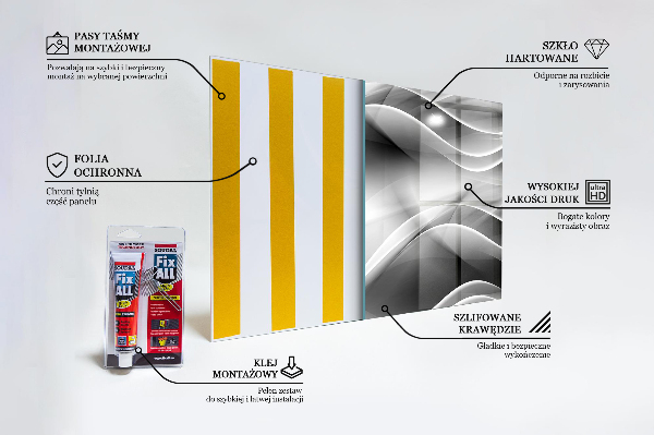 Painel para cozinha Mosaico colorido extravagante