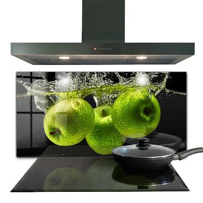 Backsplash cozinha Maçãs verdes na água