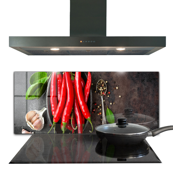 Painel cozinha Pimentas para cozinhar