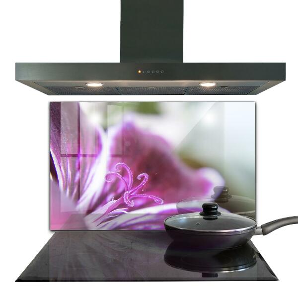 Painel para cozinha Crisântemo Azul