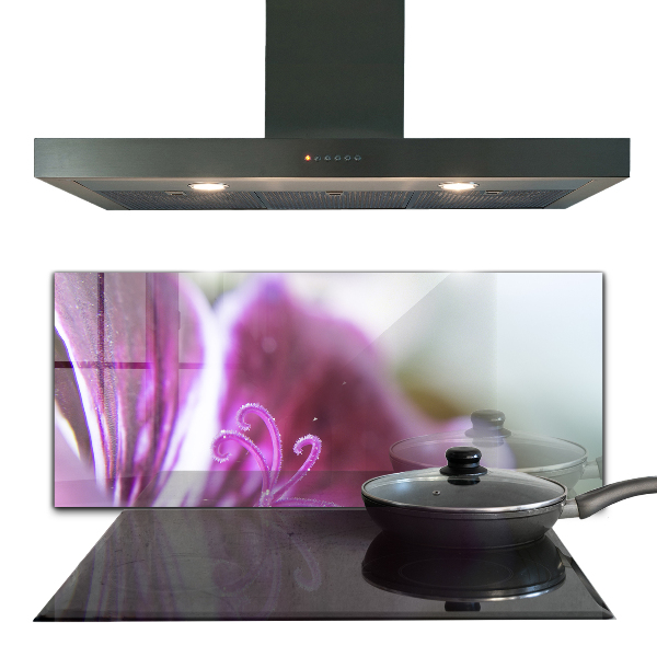 Painel para cozinha Crisântemo Azul