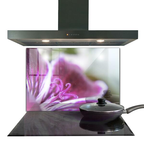 Painel para cozinha Crisântemo Azul