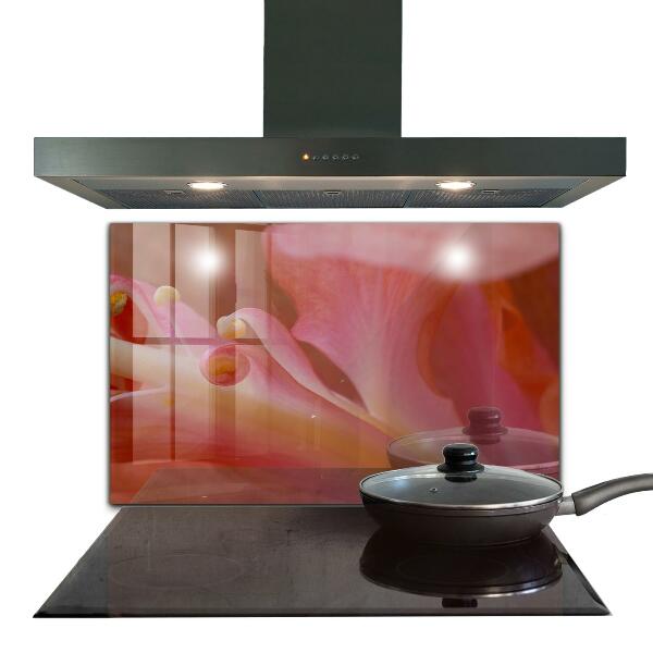 Painel para cozinha Lírios Rosa Beleza Natural