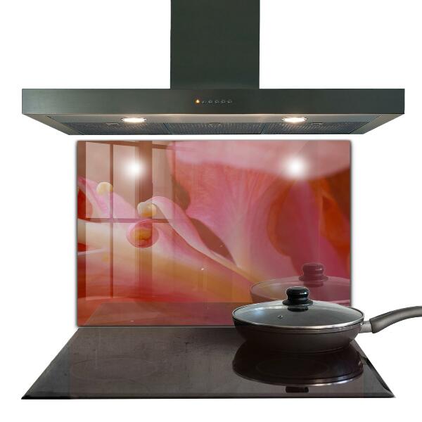 Painel para cozinha Lírios Rosa Beleza Natural