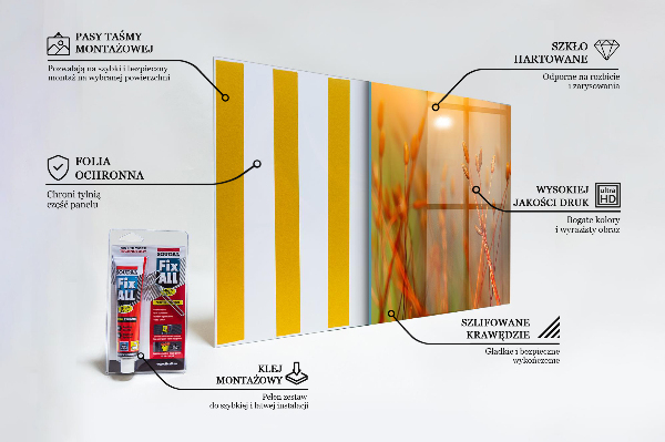 Painel para cozinha Dente-de-leão ao vento