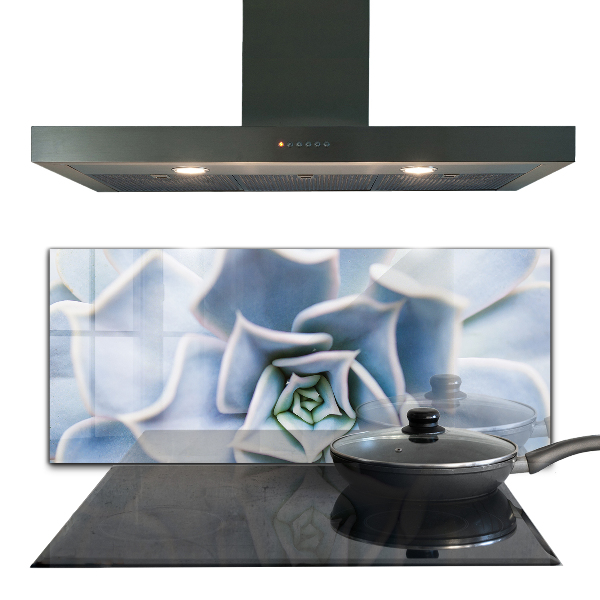 Painel para cozinha Gotas de orvalho em uma flor rosa