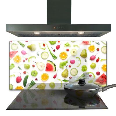 Painel cozinha Composição Saudável de Frutas
