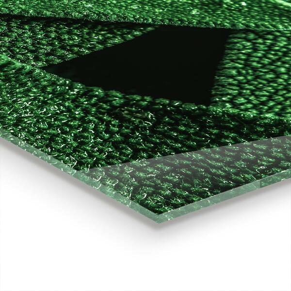 Backsplash cozinha Folhas de espinafre para a saúde