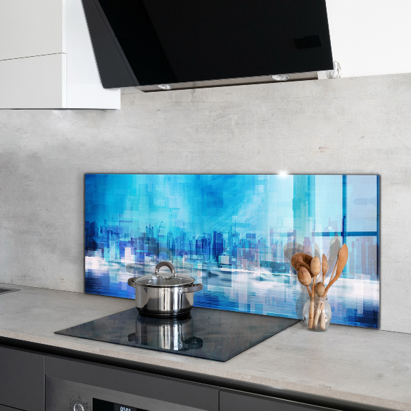 Backsplash cozinha Paz de espírito na paisagem