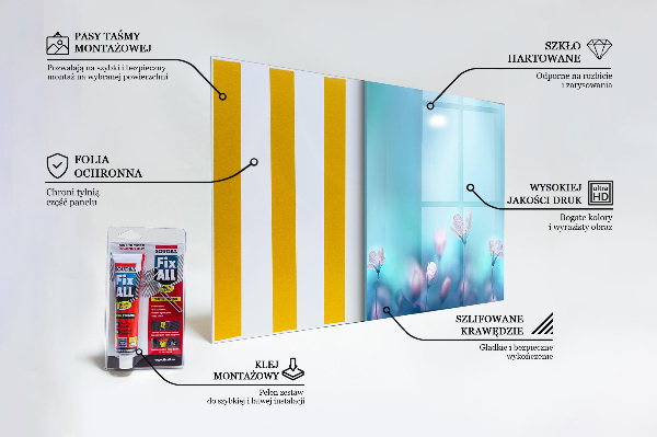 Painel para cozinha Suculentas coloridas