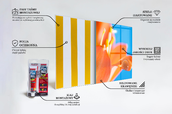 Painel cozinha Lilás de verão florescendo no jardim