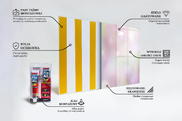 Painel para cozinha Flor de Gérbera Laranja