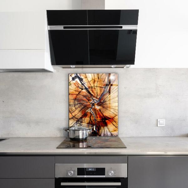 Painel cozinha Folha de samambaia verde