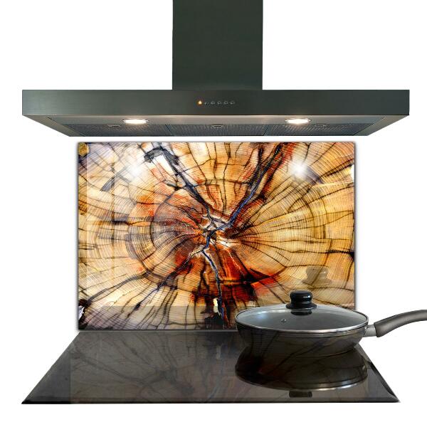 Painel cozinha Folha de samambaia verde