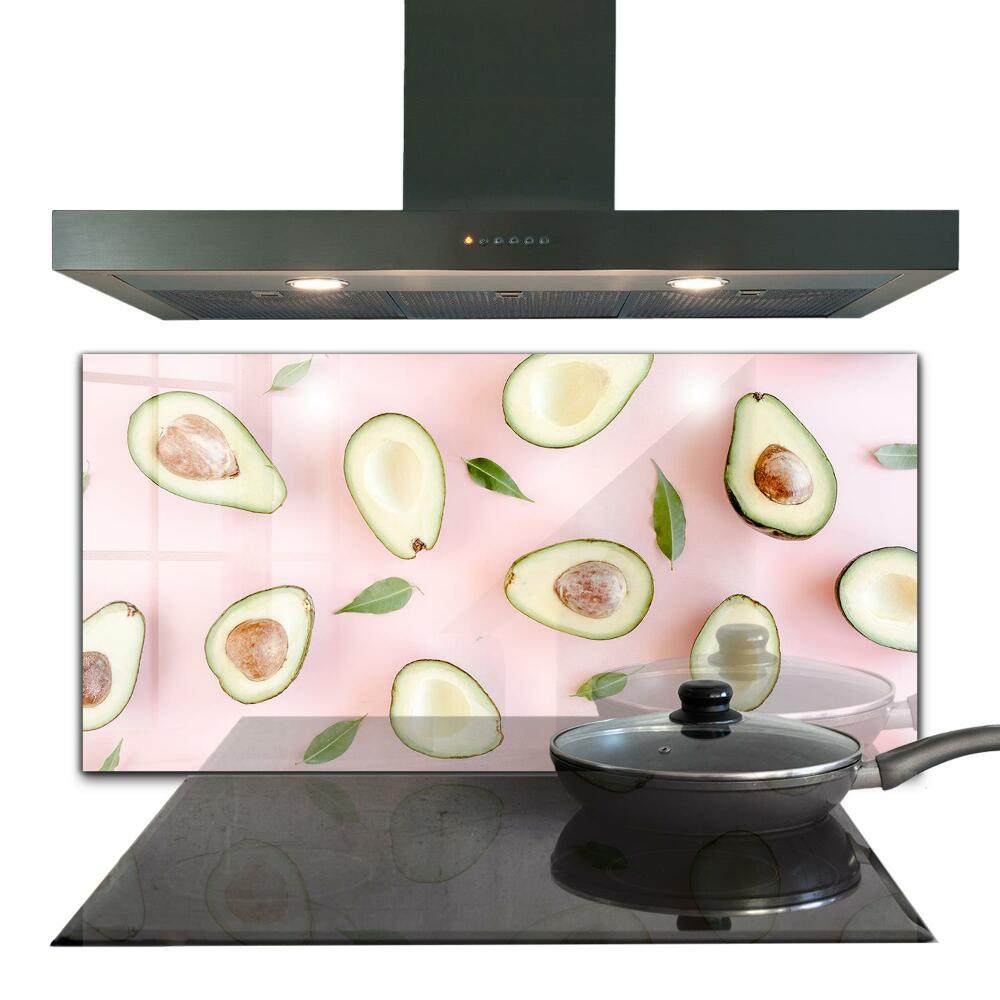 Painel de vidro para cozinha Compoziție Cu Avocado