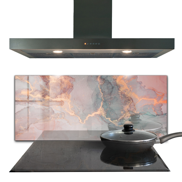 Backsplash cozinha Arte Moderna em Mármore