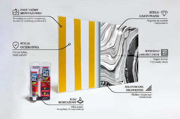 Painel para cozinha Chamada africana de pele de zebra