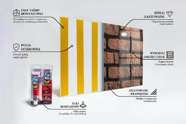 Painel cozinha Textura de pedra de mármore