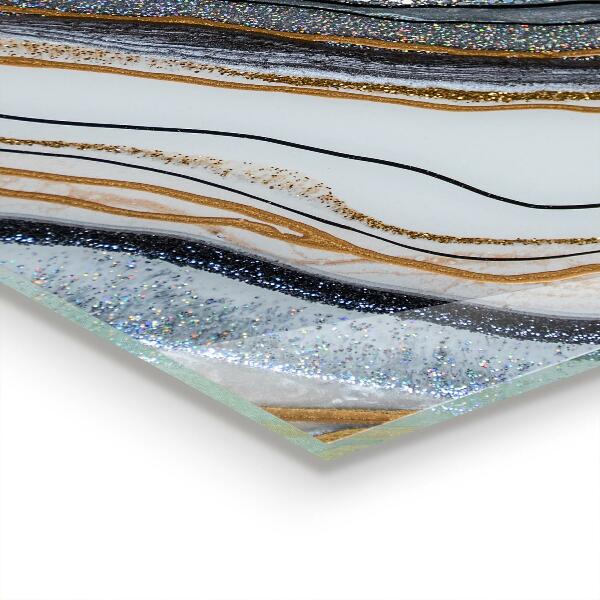 Painel para cozinha Composição da Pedra Natural