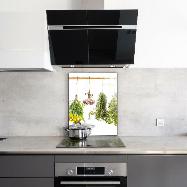 Painel para cozinha Ervas secas Medicina herbal