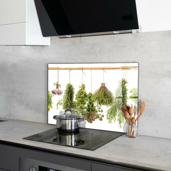 Painel para cozinha Ervas secas Medicina herbal