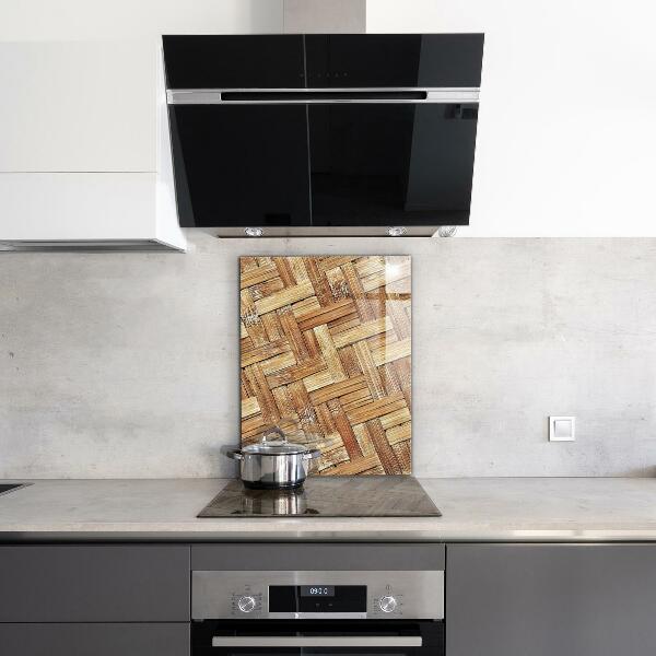 Painel para cozinha Penas exóticas de galo