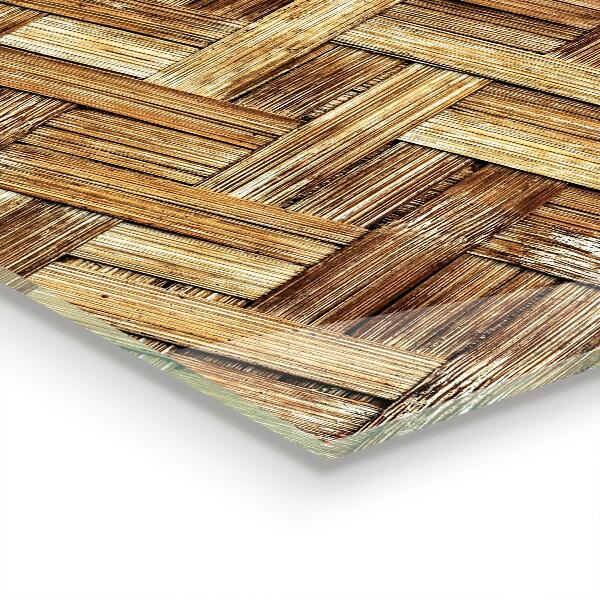 Painel para cozinha Penas exóticas de galo