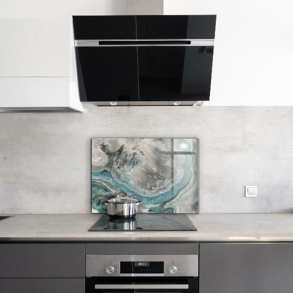 Painel cozinha Padrão abstrato de redemoinho de cores