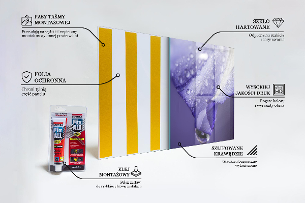 Painel para cozinha Flor delicada rosa