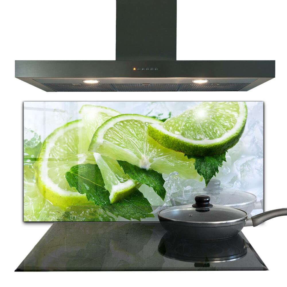 Lacobel para cozinhas Lime Răcoritoare Cu Citrice