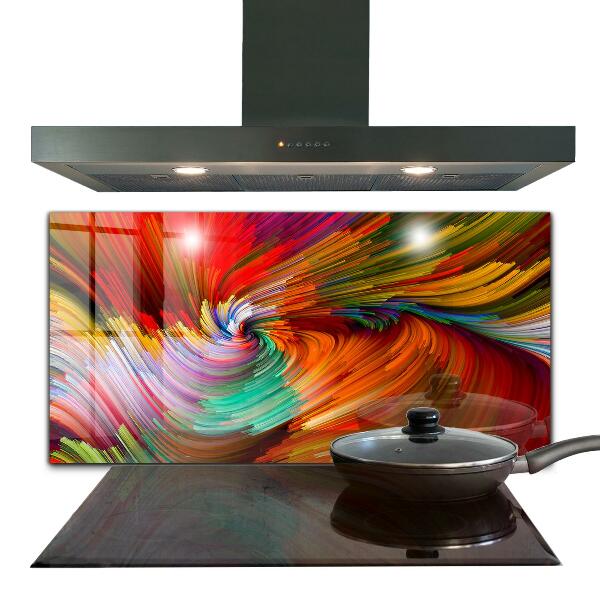 Painel para cozinha Mistura Energética de Cores